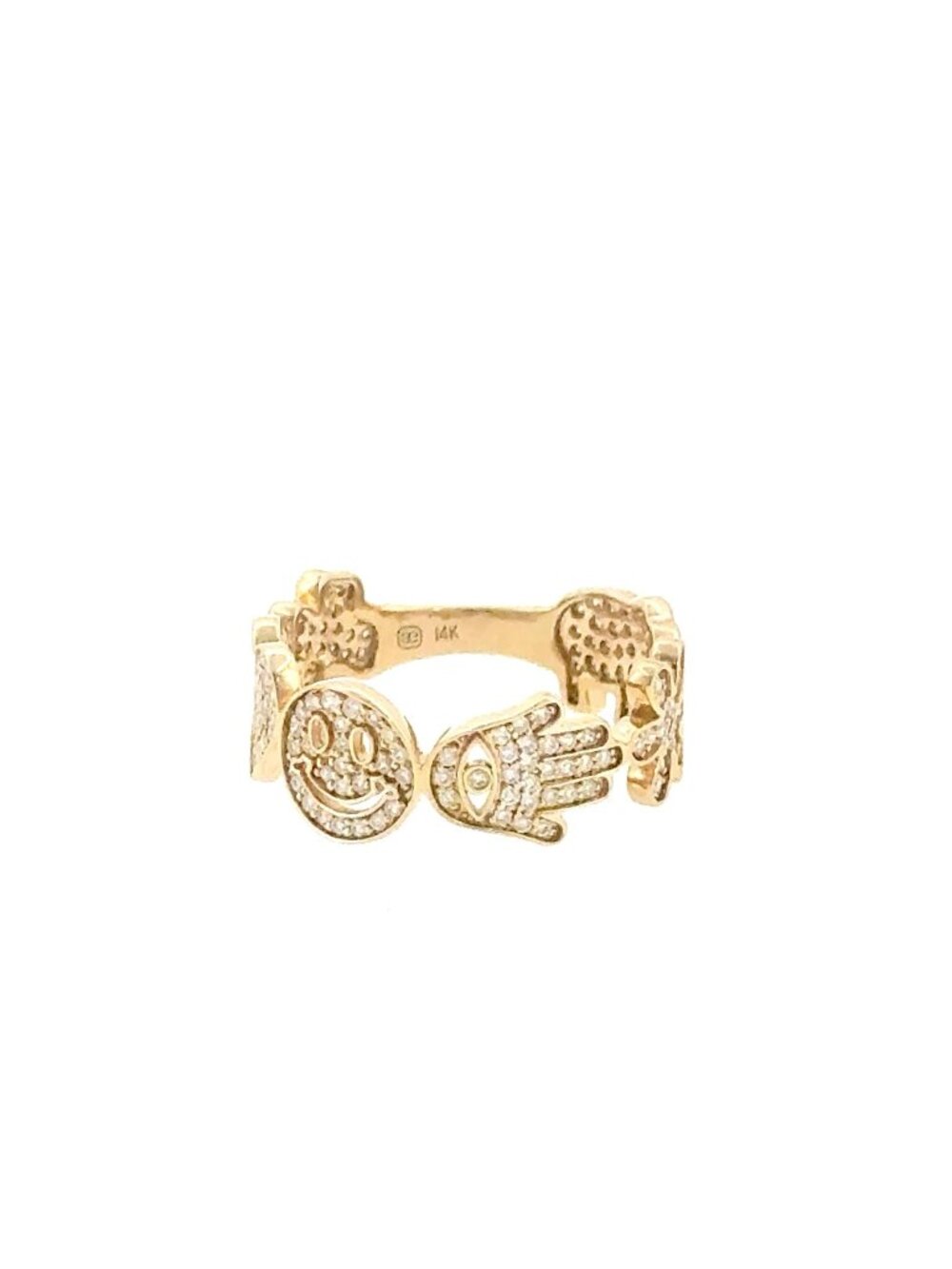 Sydney Evan 14k Gold & Diamond Medium Icon Eternity Ring